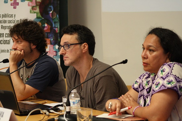 Rikardo Fernández, Jorge Irazola y Ana Silvia Monzón
