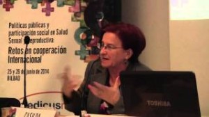 Mesa de Debate: La prestación de derechos socio-sanitarios desde el sistema de salud: Casilda Velasco