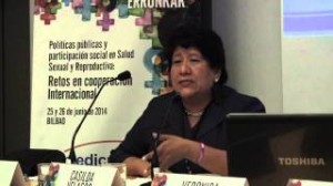 Mesa de Debate: La prestación de derechos socio-sanitarios desde el sistema de salud: Verónica Castellanos
