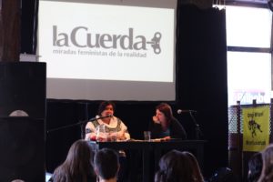 Maria Dolores Marroqiun es miembro de la asociación LaCuerda de Guatemala (Foto: Ecuador Etxea)