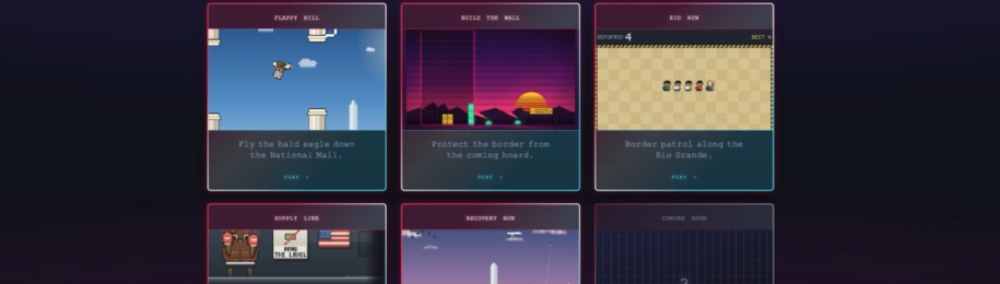 El arcade racista de Trump Image